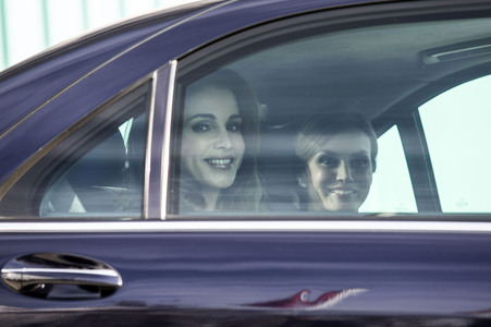 Königin Letizia und Königin Rania besuchen das Centro de Biologia Molecular Severo Ochoa in Madrid