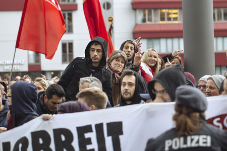 Pro NRW Gegendemo in Köln