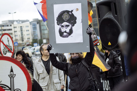 Pro NRW Demo in Köln