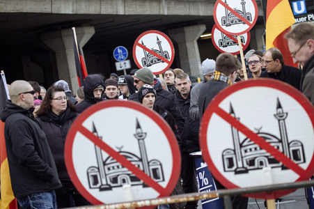 Pro NRW Demo in Köln
