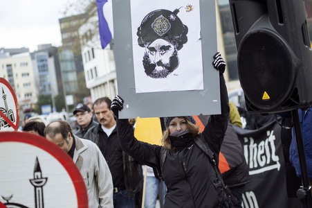 Pro NRW Demo in Köln