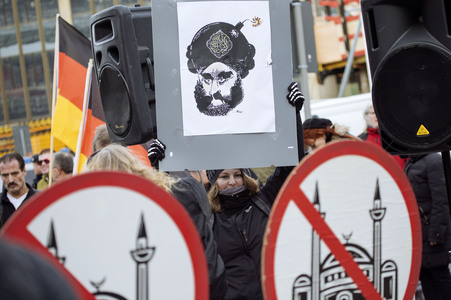 Pro NRW Demo in Köln