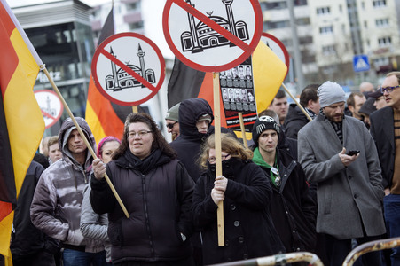 Pro NRW Demo in Köln