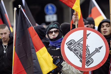 Pro NRW Demo in Köln