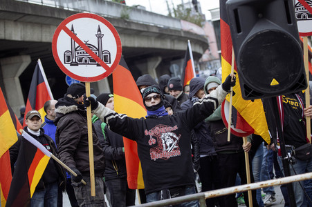 Pro NRW Demo in Köln