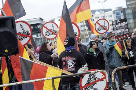 Pro NRW Demo in Köln