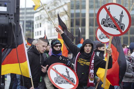 Pro NRW Demo in Köln