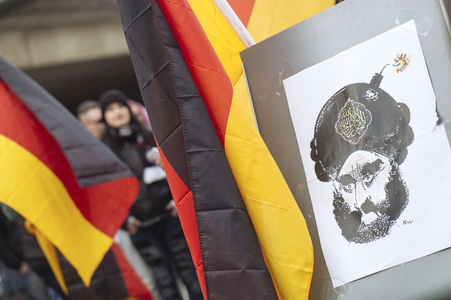 Pro NRW Demo in Köln