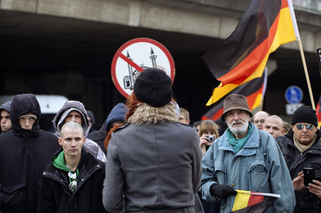 Pro NRW Demo in Köln