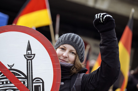 Pro NRW Demo in Köln