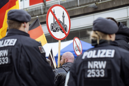 Pro NRW Demo in Köln