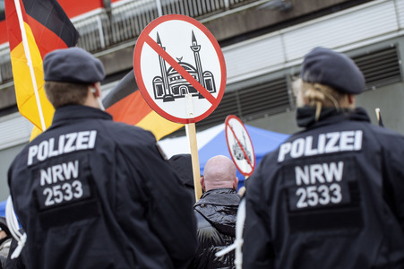 Pro NRW Demo in Köln