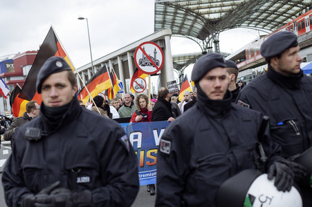 Pro NRW Demo in Köln