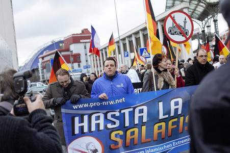 Pro NRW Demo in Köln