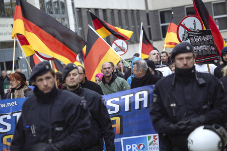 Pro NRW Demo in Köln