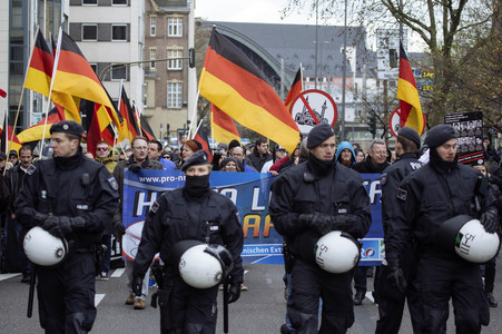 Pro NRW Demo in Köln