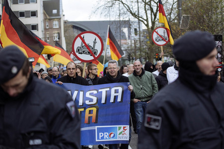 Pro NRW Demo in Köln