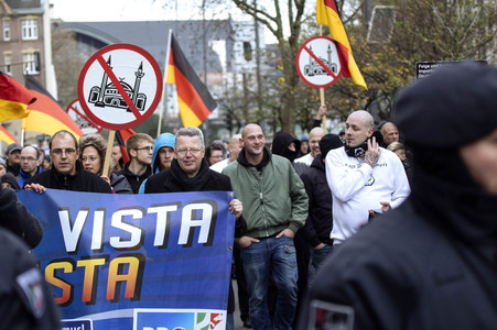 Pro NRW Demo in Köln