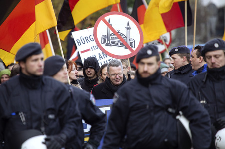 Pro NRW Demo in Köln