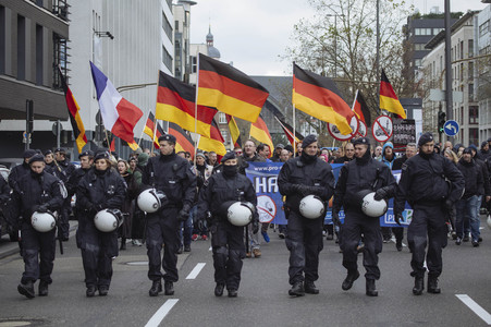 Pro NRW Demo in Köln