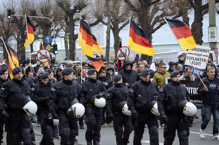 Pro NRW Demo in Köln