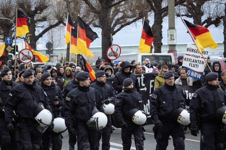 Pro NRW Demo in Köln