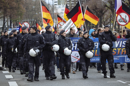 Pro NRW Demo in Köln