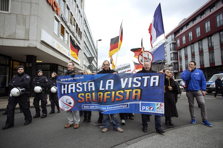 Pro NRW Demo in Köln