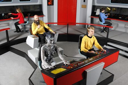 WORKING ART: Raumschiff-Captain / Starship Captain Bodypainting