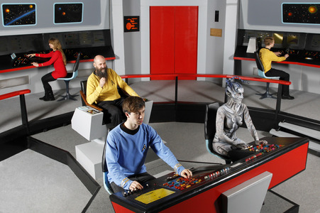 WORKING ART: Raumschiff-Captain / Starship Captain Bodypainting