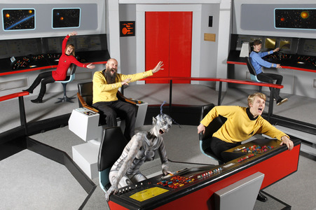 WORKING ART: Raumschiff-Captain / Starship Captain Bodypainting