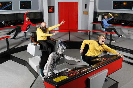 WORKING ART: Raumschiff-Captain / Starship Captain Bodypainting