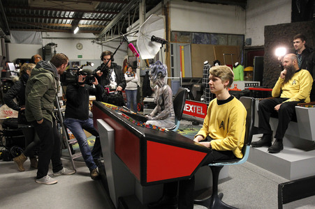 WORKING ART: Raumschiff-Captain / Starship Captain Bodypainting