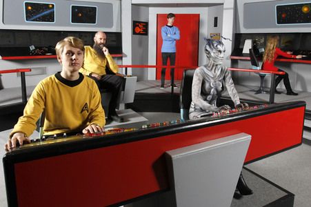 WORKING ART: Raumschiff-Captain / Starship Captain Bodypainting