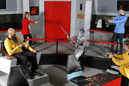 WORKING ART: Raumschiff-Captain / Starship Captain Bodypainting