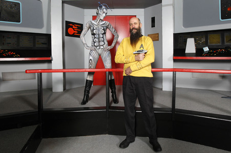 WORKING ART: Raumschiff-Captain / Starship Captain Bodypainting
