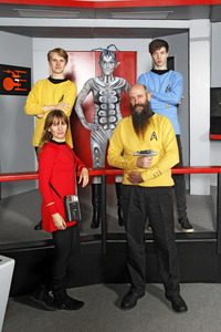 WORKING ART: Raumschiff-Captain / Starship Captain Bodypainting