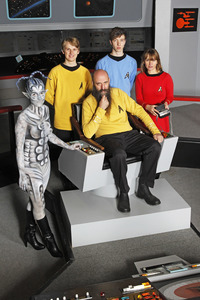 WORKING ART: Raumschiff-Captain / Starship Captain Bodypainting
