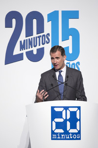 15. Geburtstag der Zeitung '20 minutos' in Madrid