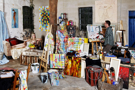 WORKING ART: Artist Bodypainting