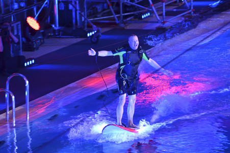 TV Show 'TV total Turmspringen 2015' in München