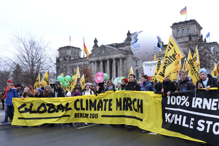 Global Climate March in Berlin