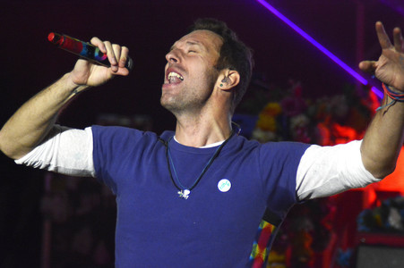Konzert von Coldplay in Offenbach