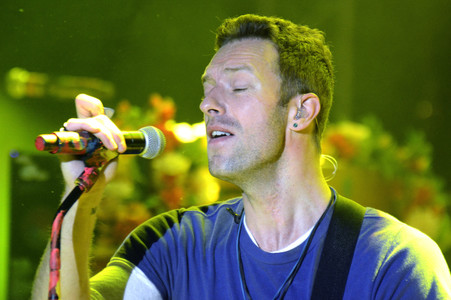 Konzert von Coldplay in Offenbach