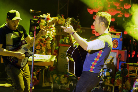 Konzert von Coldplay in Offenbach