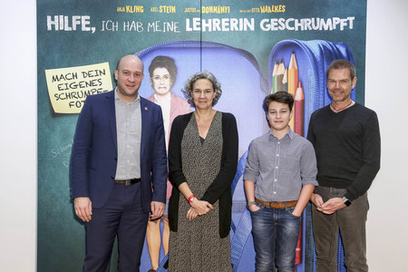 Filmpremiere 'Hilfe, ich hab meine Lehrerin geschrumpft' in Frankfurt
