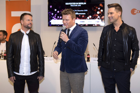 Pressekonferenz  zur Silvesterparty 'Welcome 2016' in Berlin