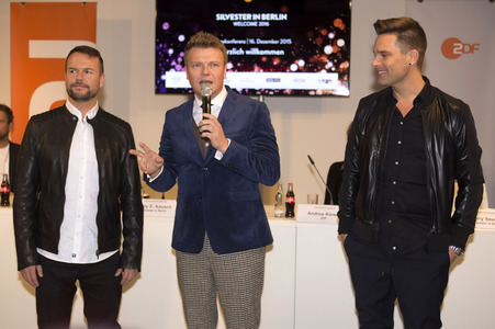 Pressekonferenz  zur Silvesterparty 'Welcome 2016' in Berlin