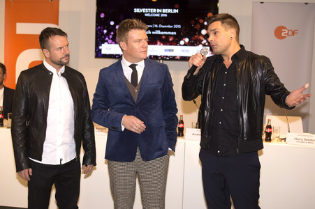 Pressekonferenz  zur Silvesterparty 'Welcome 2016' in Berlin