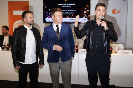 Pressekonferenz  zur Silvesterparty 'Welcome 2016' in Berlin